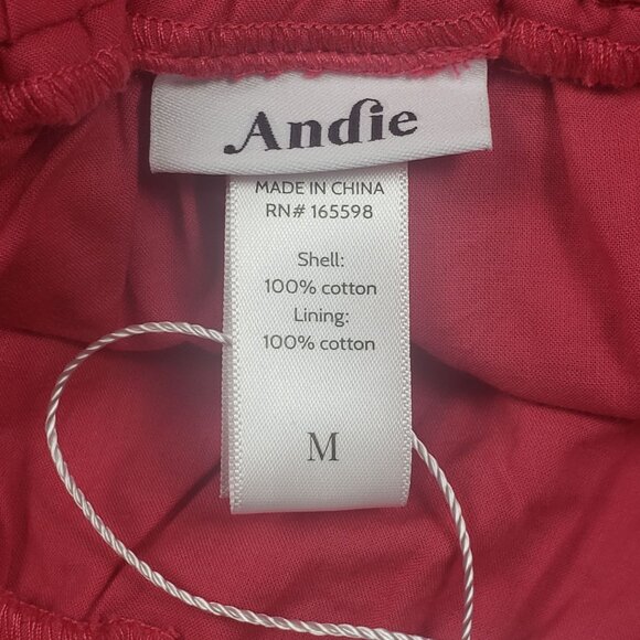 Andie Santiago Crop Top Mona Skirt Set Sz M Rosette Cotton Eyelet Summer Outfit - Picture 3 of 16